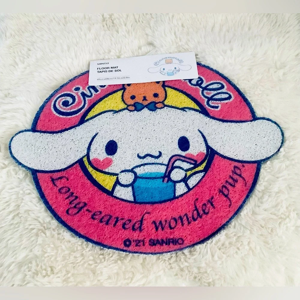 Sanrio CINNAMOROL Round Coil Floor Mat